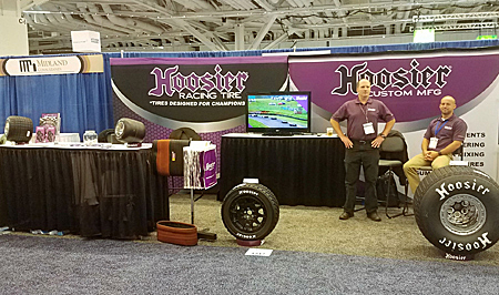 Visit Hoosier Racing Tire Corp. in Booth No. 534 at the 2018 International Elastomer Conference, featuring its racing and specialty tires and services, including calendering, rubber mixing, components and engineering/testing services.